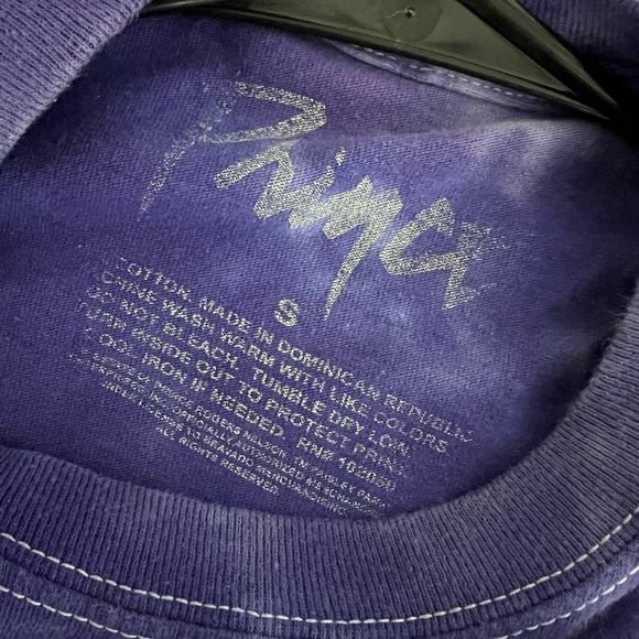 Prince Purple Rain T sz small - Picture 3 of 3